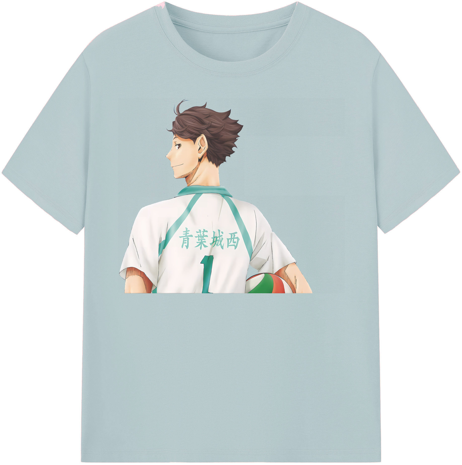（画像用） ハイキュー!! Haikyu!! 綿100％半袖Tシャツ（フロントプリント）